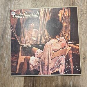 🎤🎶 💿 Linda Ronstadt - Simple Dreams LP Vinyl Record Elektra Asylum 6E-104